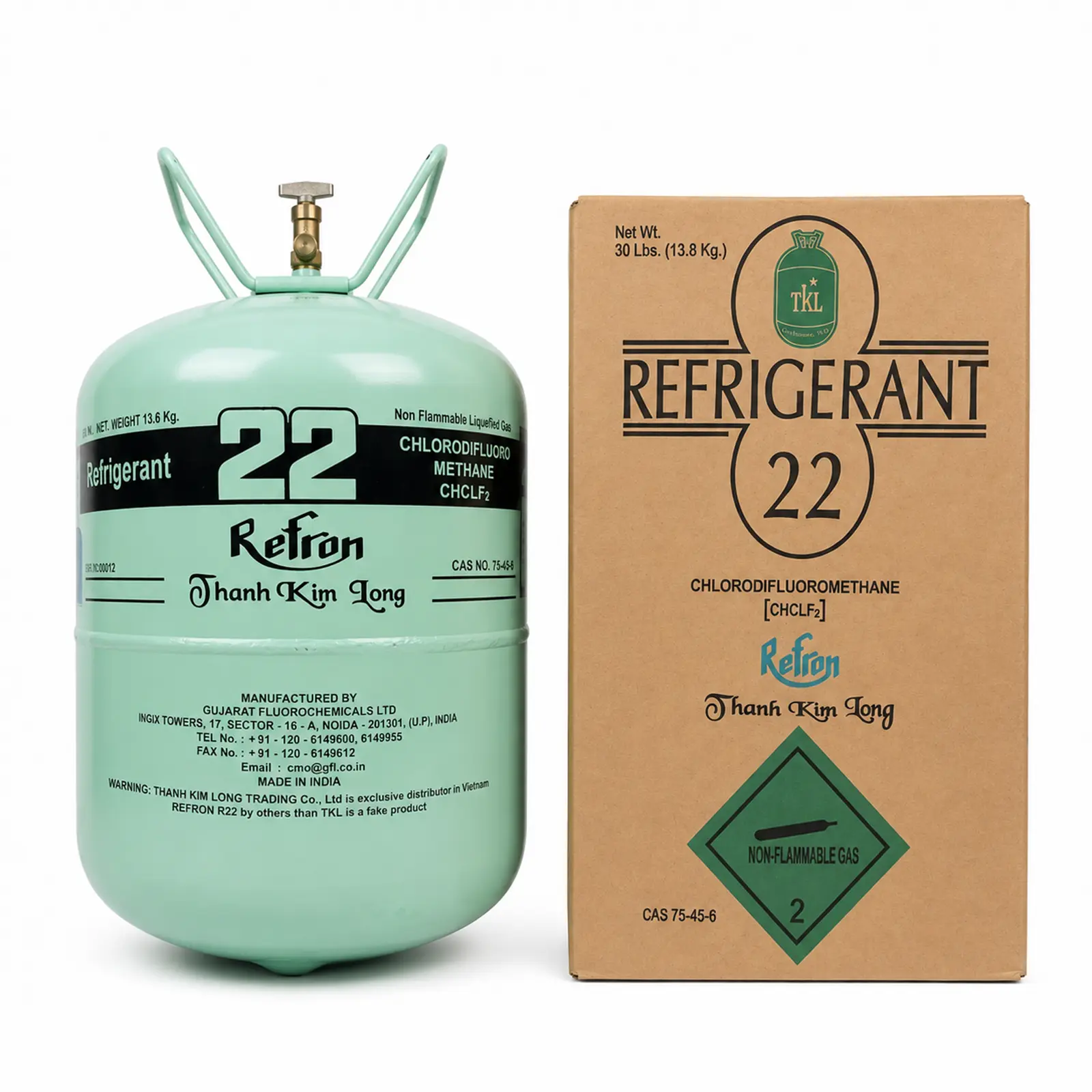Gas lạnh R22 Refron