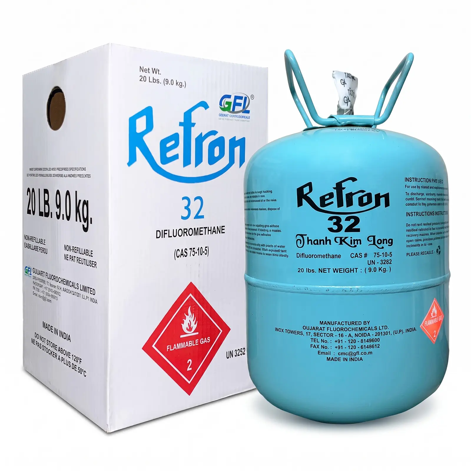 Gas lạnh R32 Refron