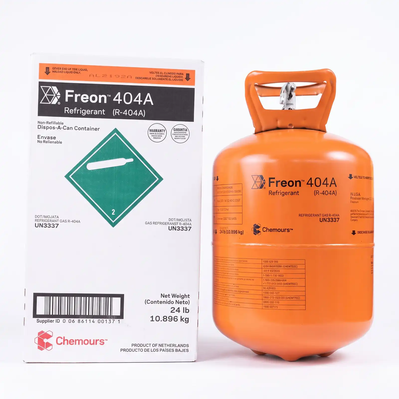 Gas lạnh R404A