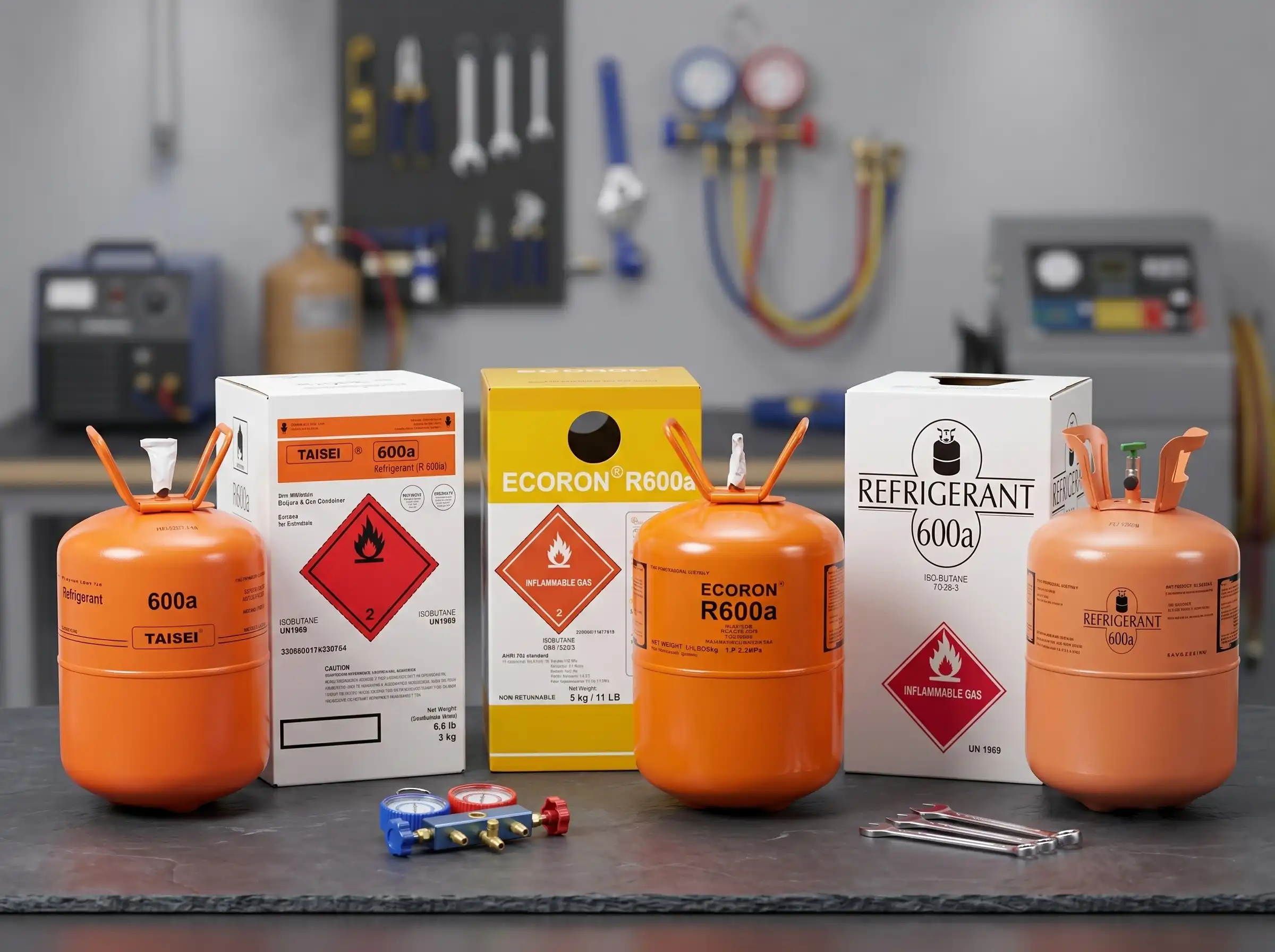 Danh mục gas lạnh R600a chính hãng Cơ điện lạnh Hoàng Đạt