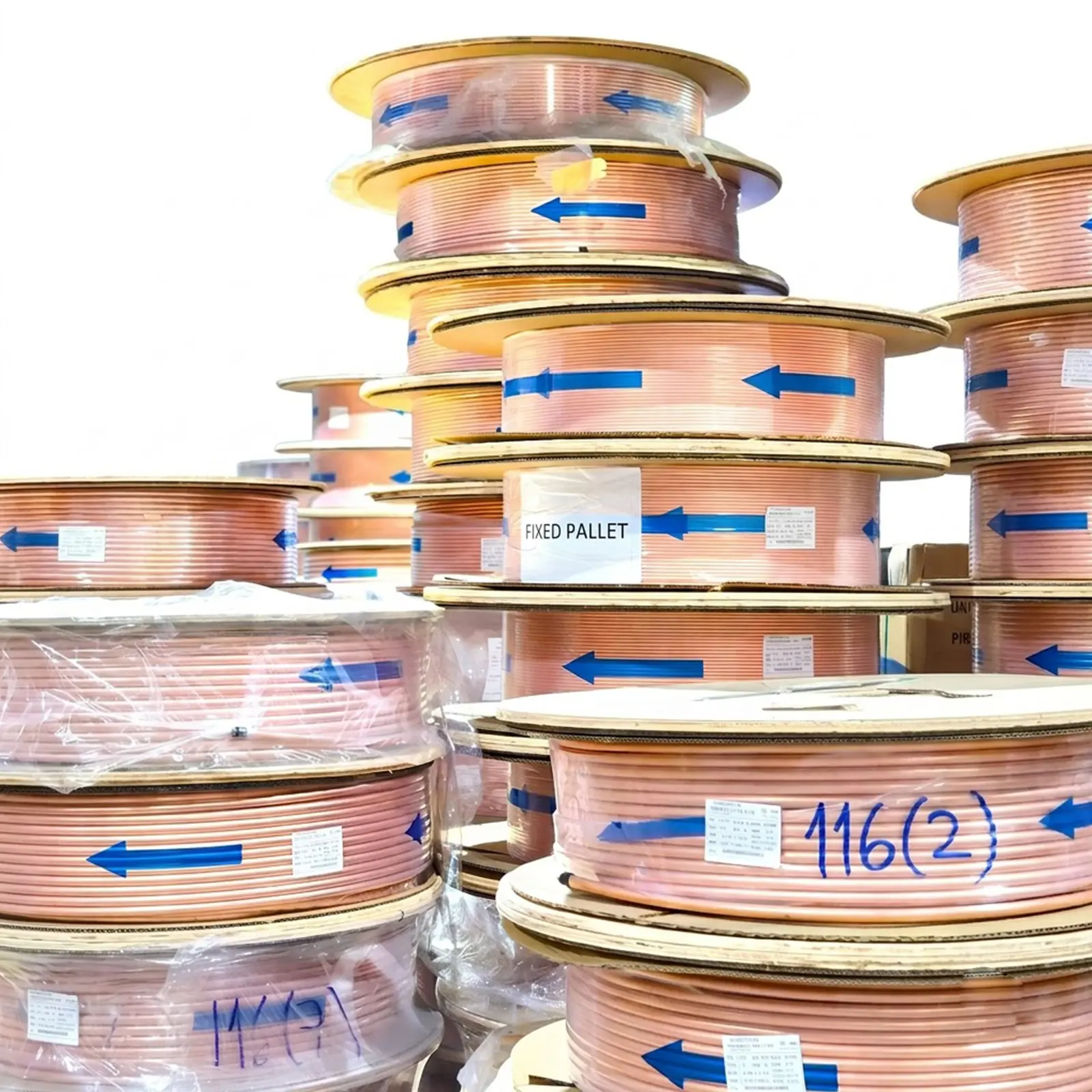 ống đồng bành LWC Hailiang tại kho Hoàng Đạt