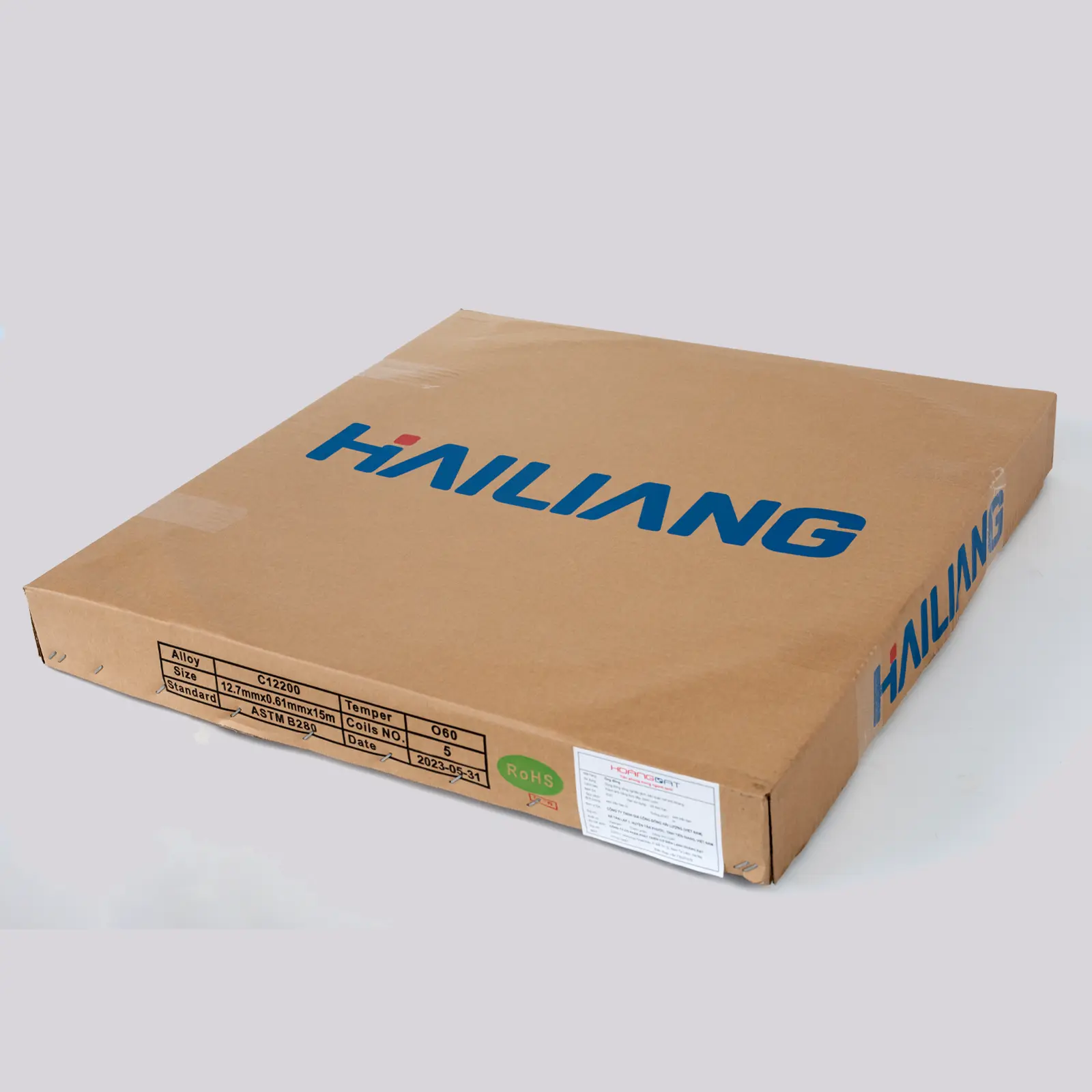 Ống đồng cuộn Hailiang hộp giấy