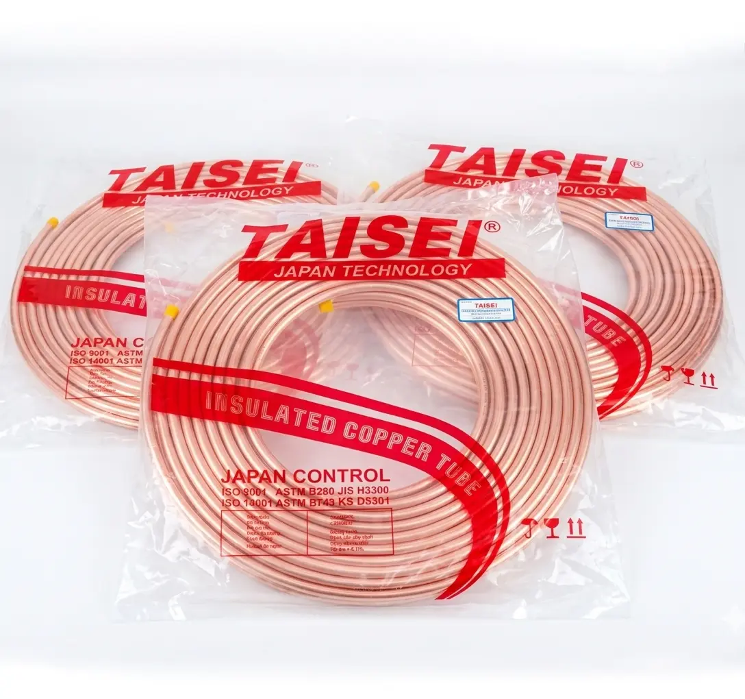 Ống đồng cuộn  Taisei