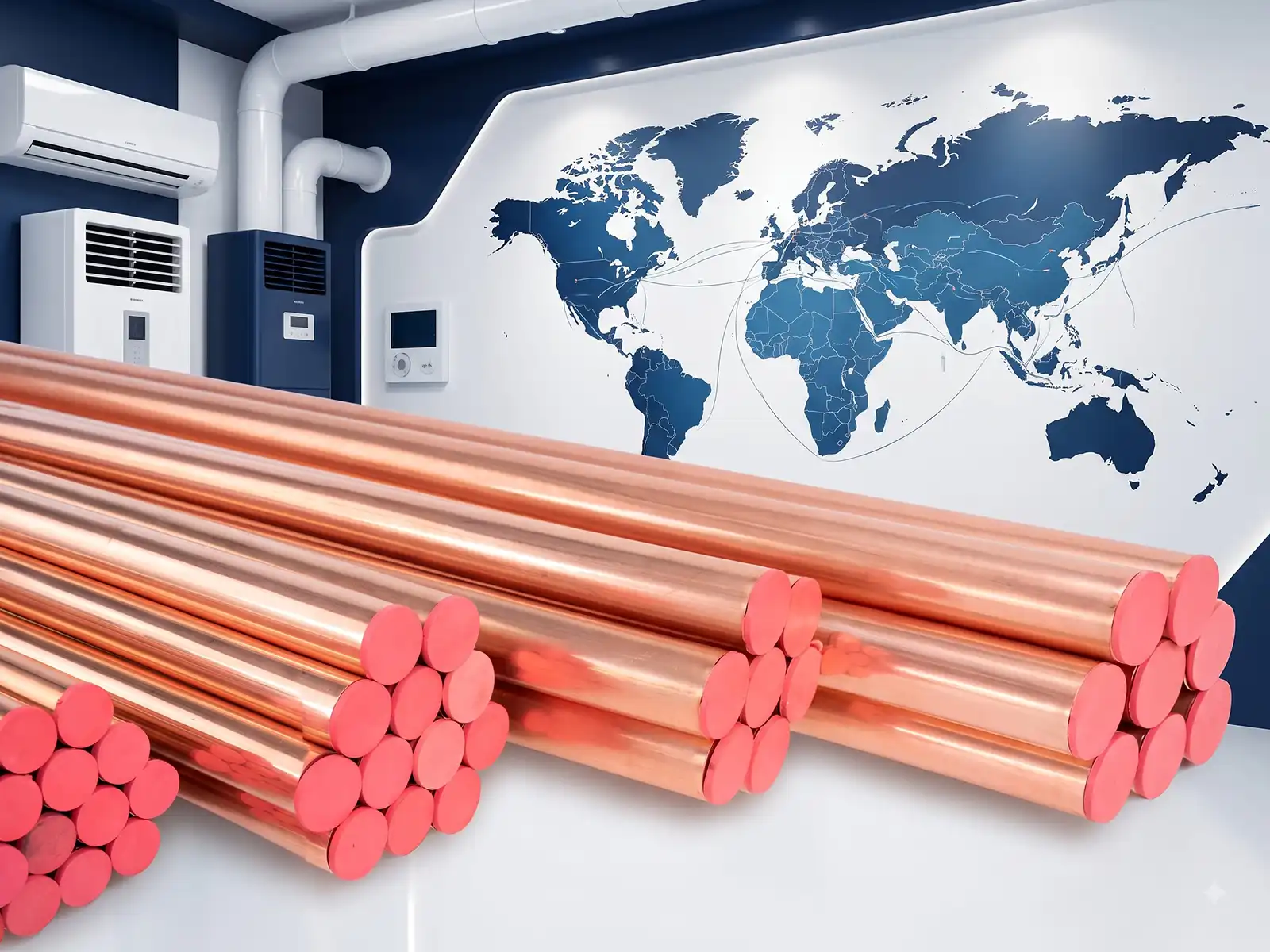 Ống đồng ruby copper xuất khẩu
