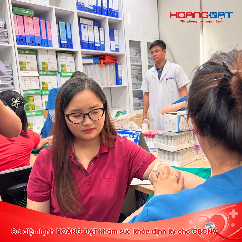 Khám sức khỏe định kỳ công ty Hoàng Đạt