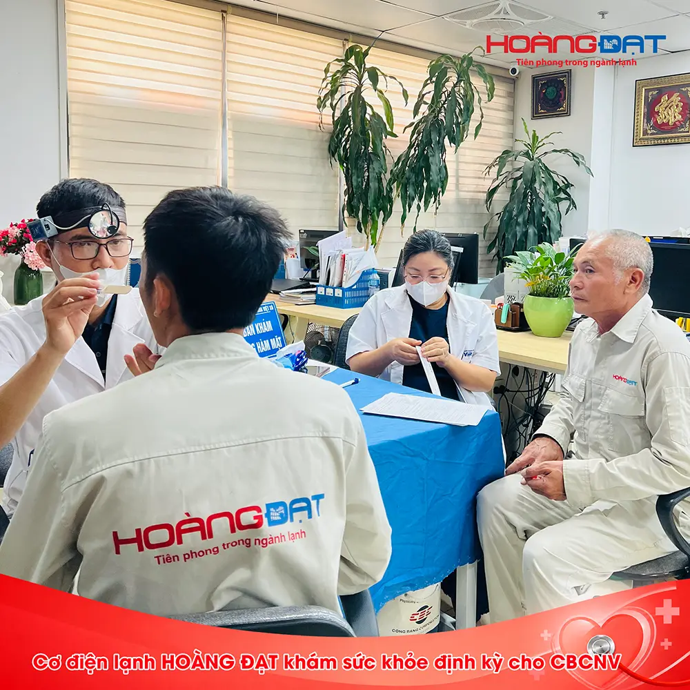 Khám sức khỏe tổng quát nhân viên công ty
