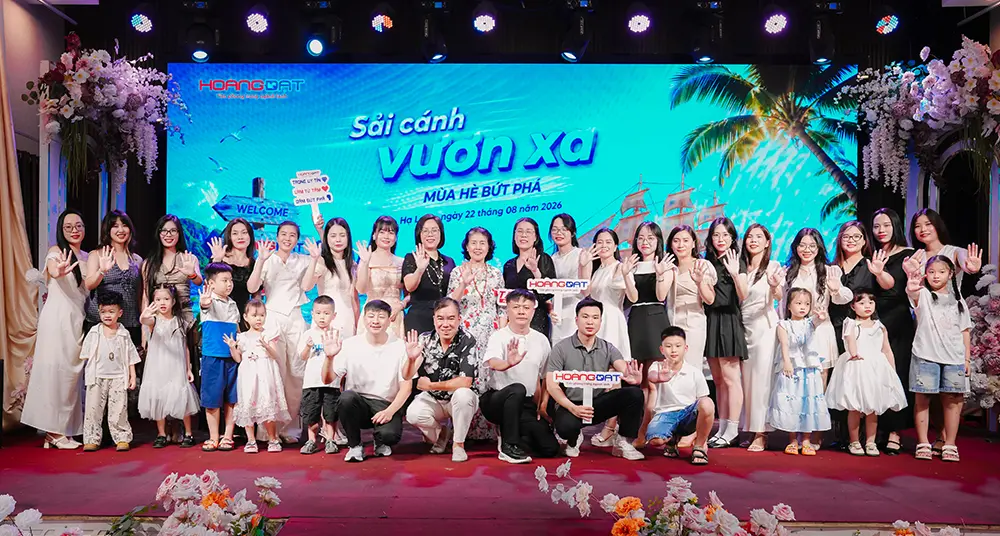 Teambuilding du lịch hè Hoàng Đạt 2026