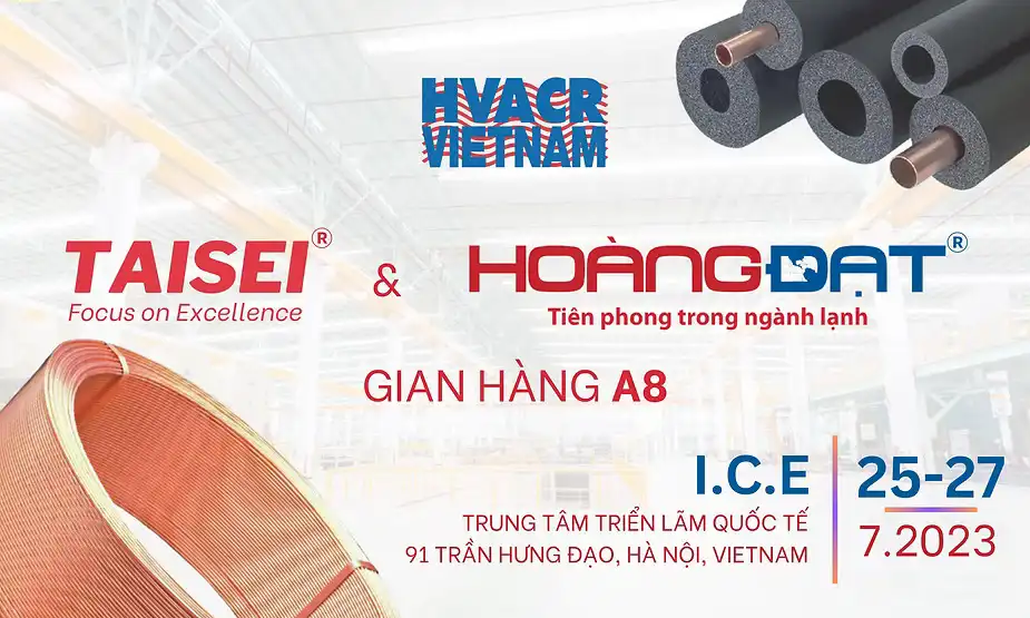 Taisei tham dự Sự kiện triển lãm HVACR thứ 15